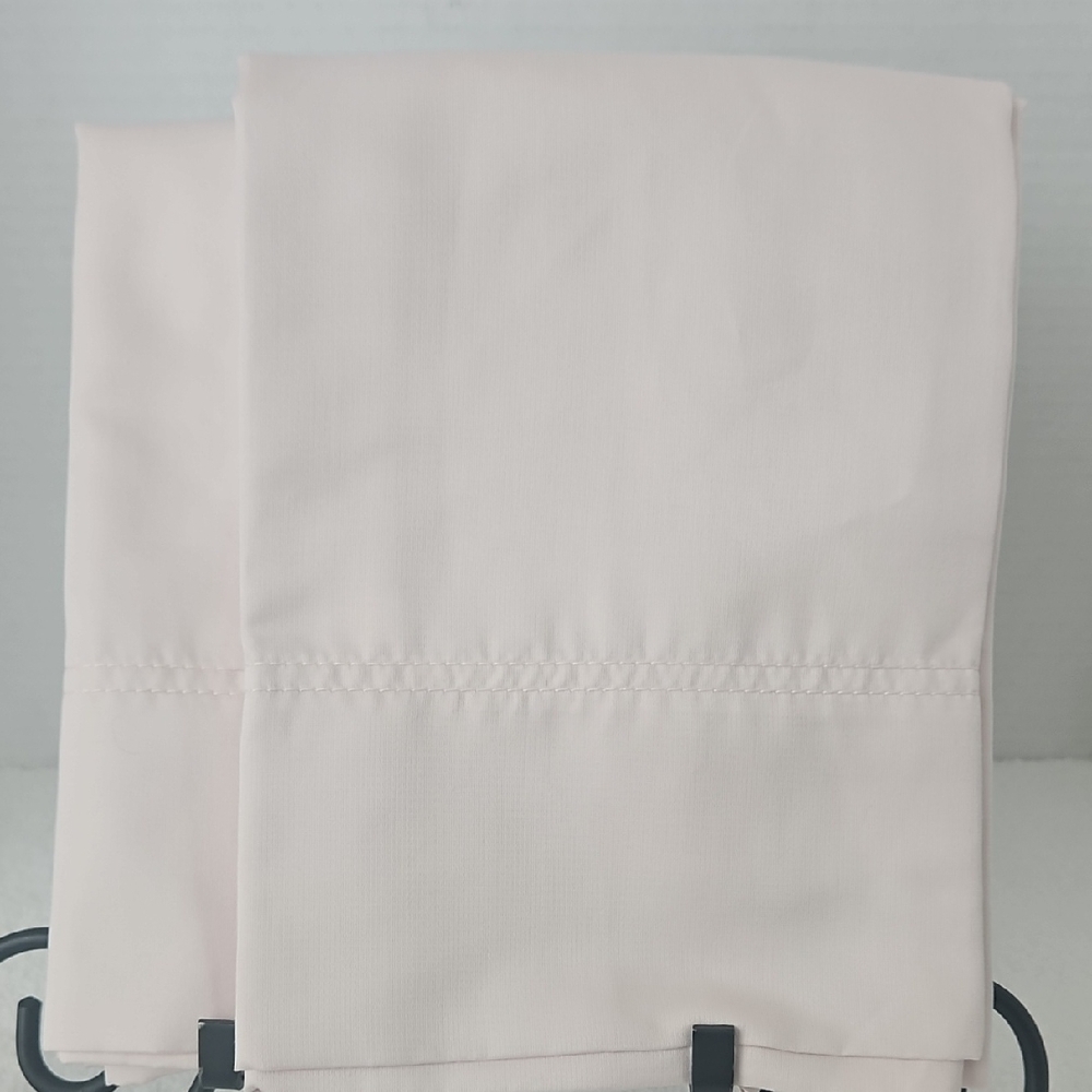 California Design Den Elegant Blush Pink Oeko-Tex Cotton King Pillowcases Set